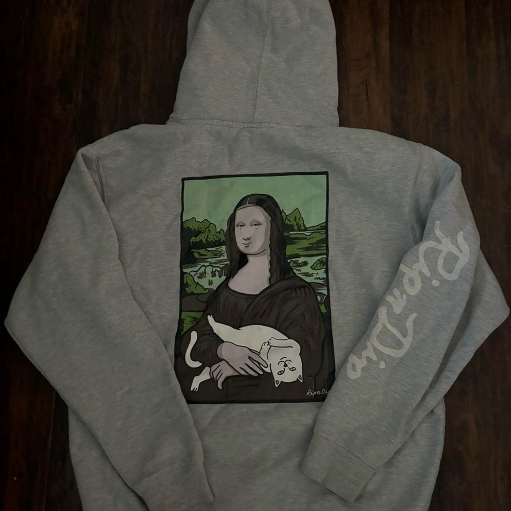 RIP N DIP mona lisa hoodie
